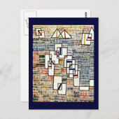 Paul Klee art: Cote de Provence Briefkaart (Voorkant / Achterkant)