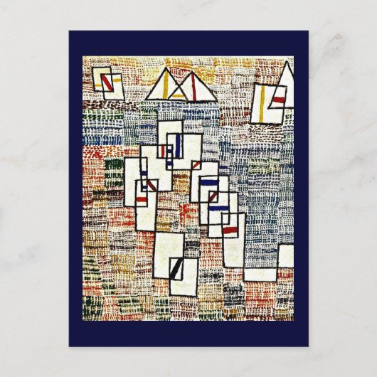 Paul Klee art: Cote de Provence Briefkaart (Voorkant)