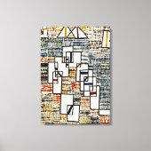 Paul Klee art - Cote de Provence Canvas Afdruk (Voorkant)