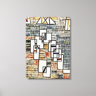 Paul Klee art - Cote de Provence Canvas Afdruk