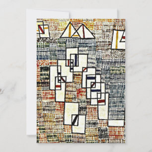 Paul Klee art - Cote de Provence Kaart