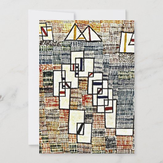 Paul Klee art - Cote de Provence Kaart (Voorkant)