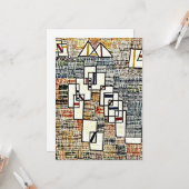 Paul Klee art - Cote de Provence Kaart (Voorkant / Achterkant in situ)