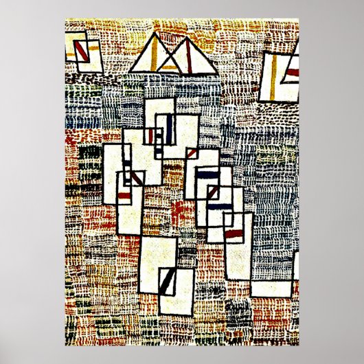 Paul Klee art - Cote de Provence Poster (Voorkant)