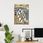 Paul Klee art - Cote de Provence Poster (Thuiskantoor)