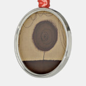 Paul Klee art: Een bloem voert uit Metalen Ornament (Links)