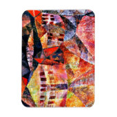 Paul Klee art: Het Hotel, beroemd schilderij, Magneet (Verticaal)