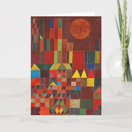 Paul Klee Art Kaart (Voorkant)
