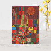 Paul Klee Art Kaart (Gele Bloem)