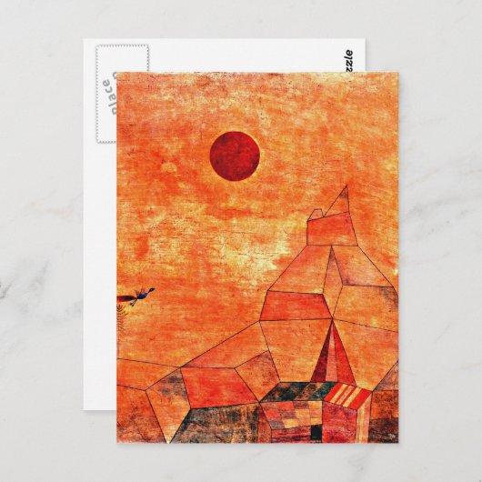 Paul Klee art - Marchen Briefkaart (Voorkant / Achterkant)
