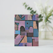 Paul Klee art: Oriental Garden Briefkaart (Staand voorkant)