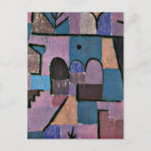 Paul Klee art: Oriental Garden Briefkaart (Voorkant)