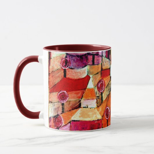 Paul Klee art - Ose Garden schilderij van Klee Mok (Links)