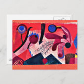 Paul Klee art: Poisonous Berries Briefkaart (Voorkant / Achterkant)