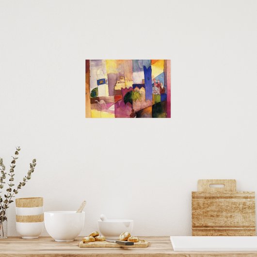 Paul Klee Art Poster (Keuken)