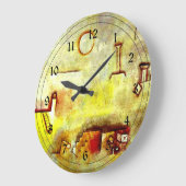 Paul Klee art: Reconstructie Grote Klok (Hoek)