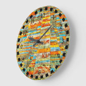 Paul Klee art: Snelwegen en snelwegen Grote Klok (Hoek)