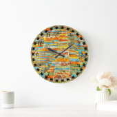 Paul Klee art: Snelwegen en snelwegen Grote Klok (Huis)