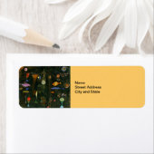 Paul Klee art: Vis Magic, beroemd Klee schilderij Etiket (Insitu)