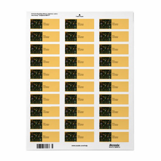 Paul Klee art: Vis Magic, beroemd Klee schilderij Etiket (Full Sheet)