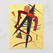 Paul Klee art: Warm Briefkaart (Voorkant)