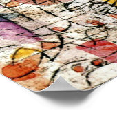 Paul Klee art - Waterfowl - Duck, 1919 Poster (Hoek)