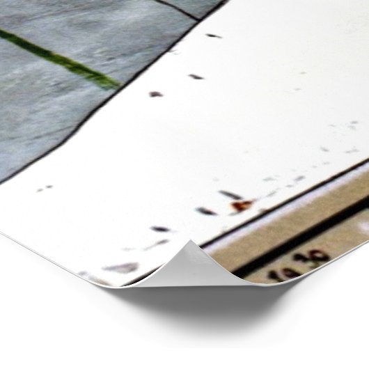 Paul Klee art: Winterschilderen Poster (Hoek)