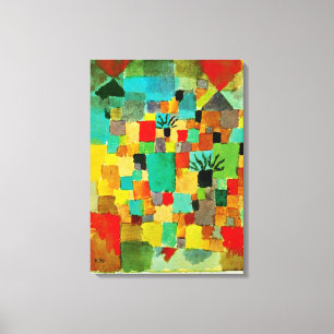 Paul Klee art: Zuidelijk Tunesië Canvas Afdruk