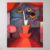 Paul Klee artwork, Autumn Flower, Poster (Voorkant)