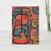 Paul Klee artwork, Exotics Kaart (Voorkant)