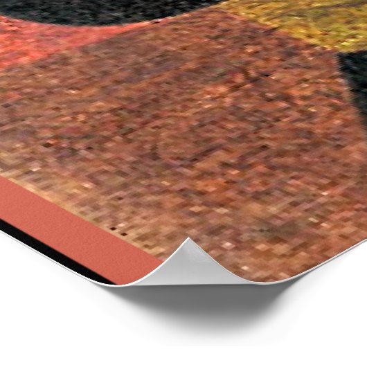 Paul Klee artwork, Exotics Poster (Hoek)