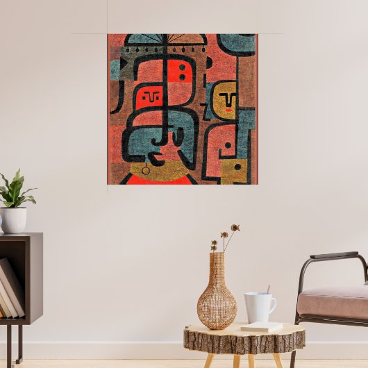 Paul Klee artwork, Exotics Poster (Woonkamer 3)