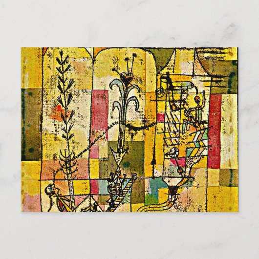 Paul Klee artwork, Tale of Hoffmann Briefkaart (Voorkant)
