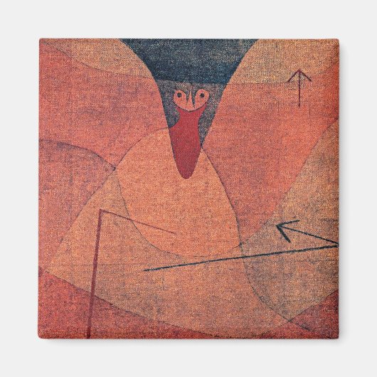 Paul Klee - Aviatische evolutie Magneet (Voorkant)