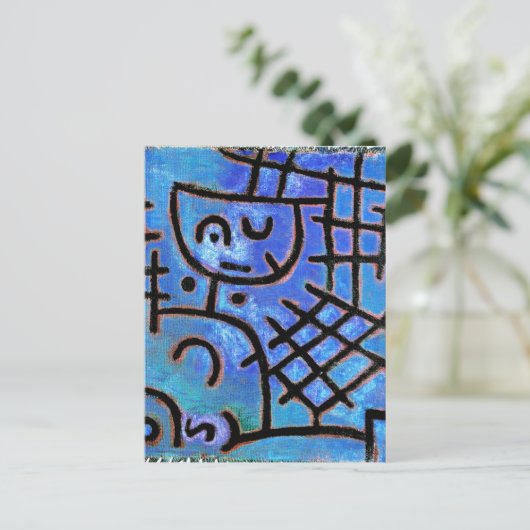 Paul Klee beroemd schilderij, Captive Briefkaart (Staand voorkant)