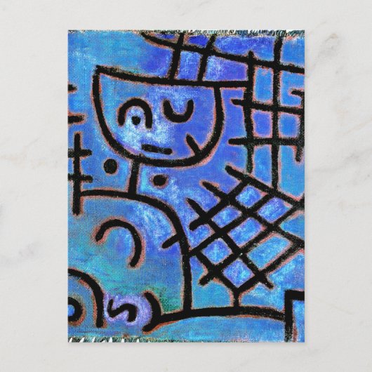 Paul Klee beroemd schilderij, Captive Briefkaart (Voorkant)