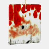 Paul Klee beroemd schilderij, Clouds over Bor, Keramisch Ornament (Rechts)