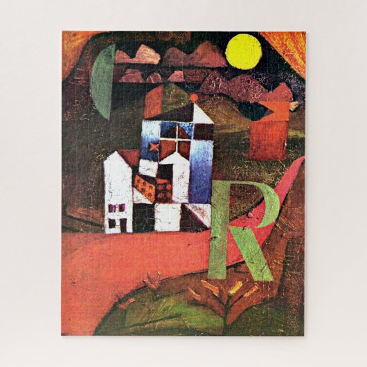 Paul Klee, BEROEMDE KUNST, Villa R Legpuzzel (Verticaal)