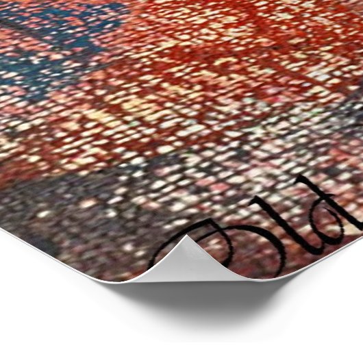 Paul Klee Bird Circles Poster (Hoek)