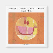 Paul Klee blije gezichtsmagneet Magneet (Voorkant)