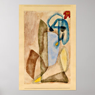 Paul Klee - Bloem in maart, Poster