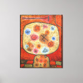 Paul Klee, Bloemen in steen, Canvas Afdruk (Voorkant)