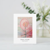 Paul Klee, Blossoming - Moderne Abstracte kunst Briefkaart (Staand voorkant)