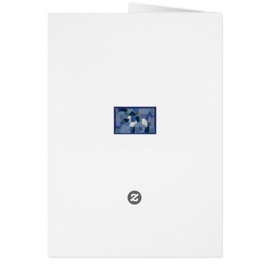 Paul Klee, Blue Night (1937) - Fine Art Kaart (Achterkant)