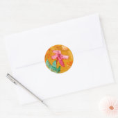 Paul Klee - Blute, Ronde Sticker (Envelop)