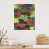 Paul Klee - Boompje te midden van struikgewas Poster (Keuken)