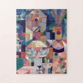 Paul Klee, Burggarten (1919) - kleurrijk Legpuzzel