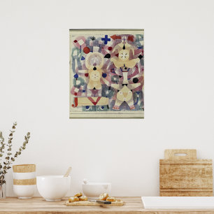 Paul Klee, Carnaval in de Sneeuw, Poster