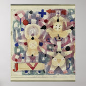 Paul Klee, Carnaval in de Sneeuw, Poster (Voorkant)