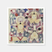 Paul Klee, Carnaval in de Sneeuw, Servet (Voorkant)